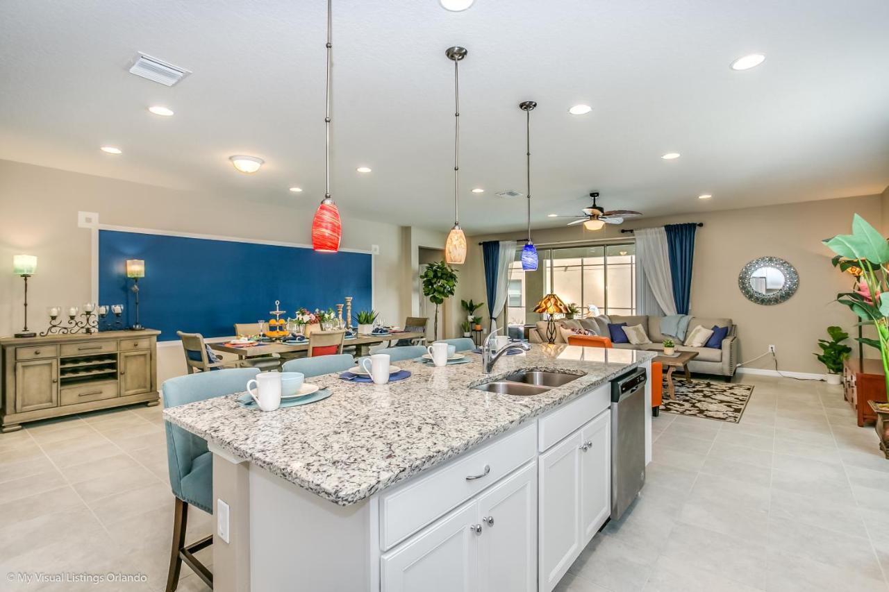8 Bedroom, 6 Bathroom Upscale Villa Near All The Fun In Kissimmee Exteriör bild