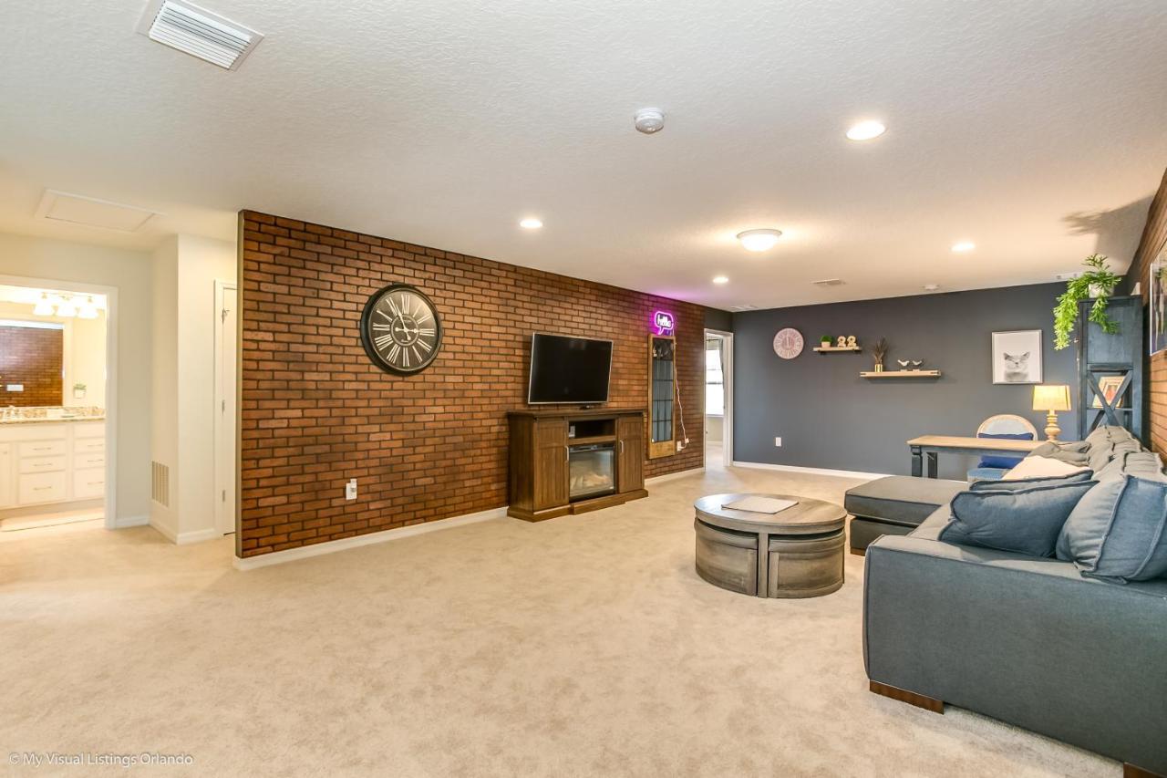 8 Bedroom, 6 Bathroom Upscale Villa Near All The Fun In Kissimmee Exteriör bild